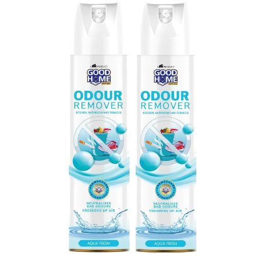 Goodhome Odour Remover, Aqua Fresh, 140g (Pack of 2)