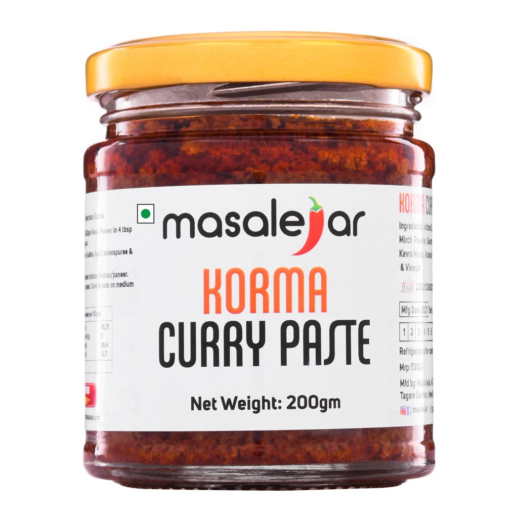 Masalejar Korma Curry Paste - 200 gm
