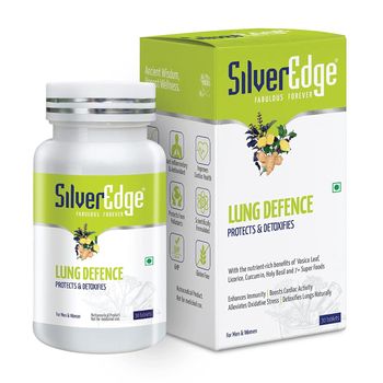 Silver Edge Lung Defence (Protects & Detoxifies) For Men & Women