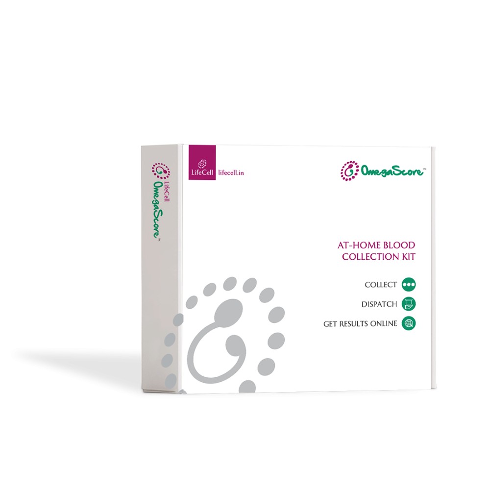 LifeCell OmegaScore-P Blood Sample Collection Kit to Track DHA Levels During Pregnancy

