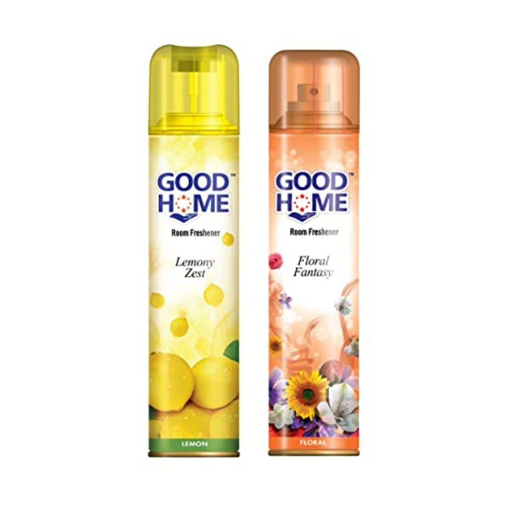 Good Home Lemon and Floral Spray (2 x 160 ml)
