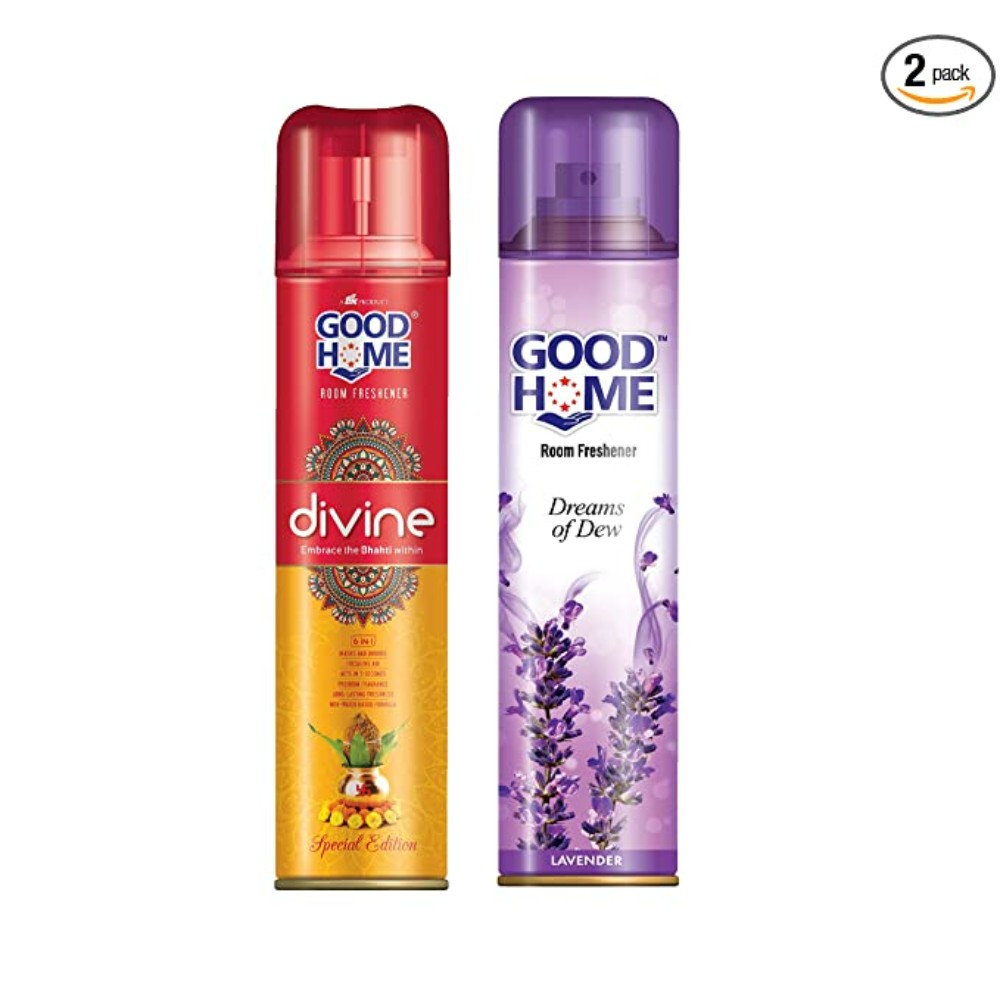Good Home Divine and Lavender Spray (2 x 160 ml)
