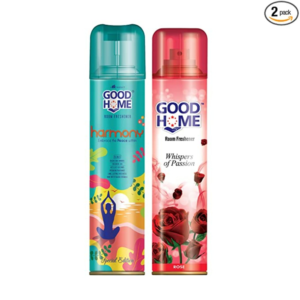 Good Home Harmony and Rose Spray (2 x 160 ml)