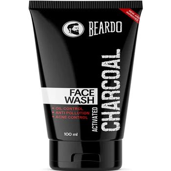Beardo Activated Charcoal Anti-Pollution Face Wash for Deep Pore Cleaning - 100ml 