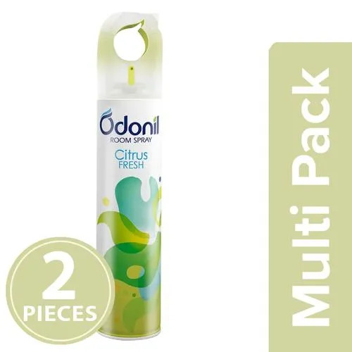 Odonil Room Air Freshener Spray - Citrus Fresh, 2 x 220 ml Multipack