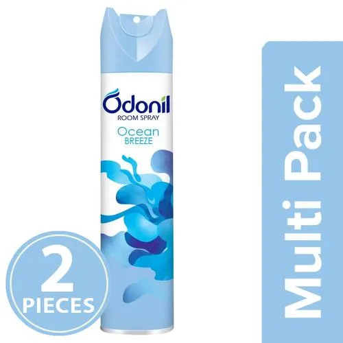 Odonil Room Air Freshener Spray - Ocean Breeze, 2 x 240 ml Multipack