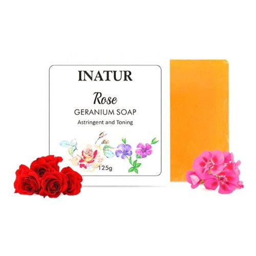 INATUR Roses & Grn Soap 125G