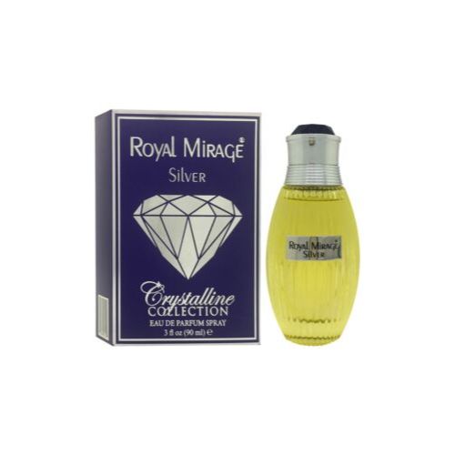 Royal Mirage Silver Crystalline Collection Long Lasting Imported Eau De Perfume, 90ml