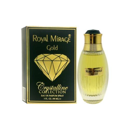 Royal Mirage Gold Crystalline Collection Long Lasting Imported Eau De Perfume, 90ml